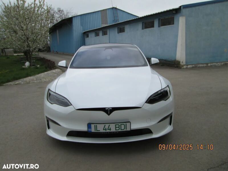 Alb Utilizat 2023 Tesla Model S Long Range AWD Berlinǎ | 73.810 EUR - Imagine 1/4