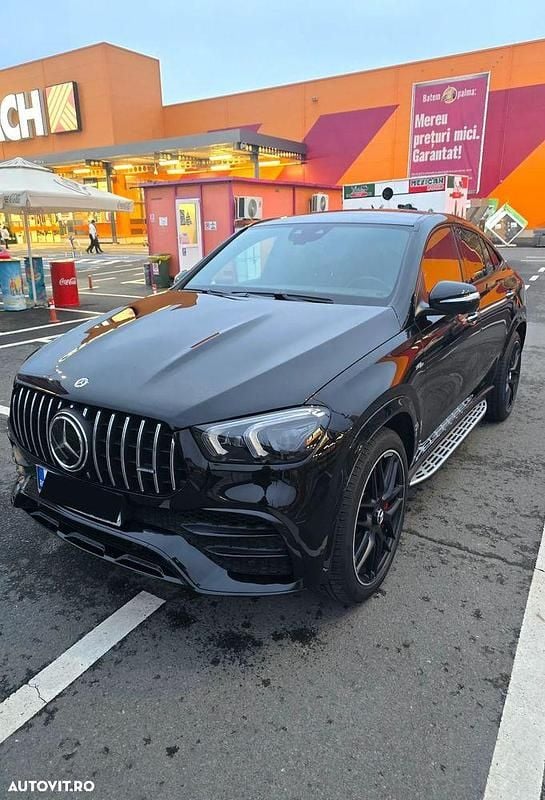 Culoarenegru Utilizat 2022 Mercedes GLE53 AMG AMG Coupe | 79.900 EUR (Super Preț) - Imagine 1/4