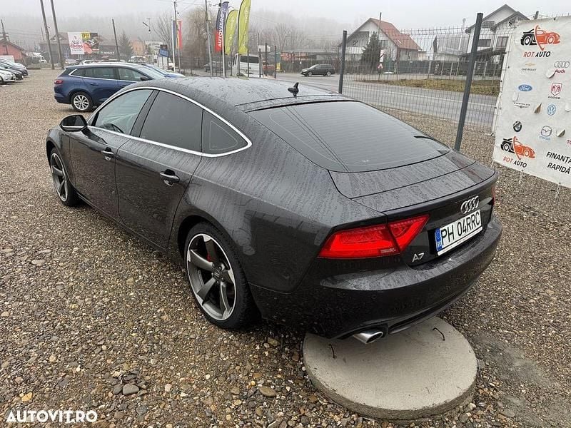 Second-hand Audi A7 245 CP (180 kW) 2011 Culoaremaro Hatchback