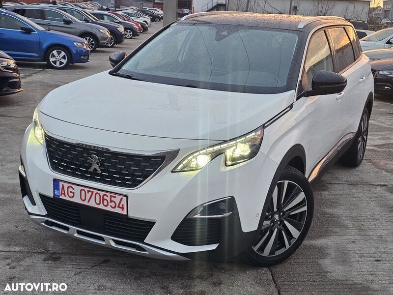 Alb Utilizat 2018 Peugeot 5008 GT-line Monovolum | 11.950 EUR - Imagine 1/4