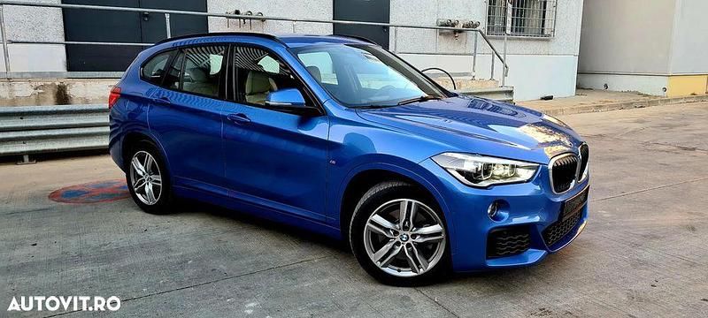 Culoarealbastru Utilizat 2017 BMW X1 Executive SUV | 16.899 EUR (Super Preț) - Imagine 1/4