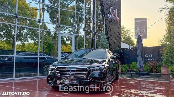Negru Utilizat 2021 Mercedes S450 Berlinǎ | 84.900 EUR (Super Preț) - Imagine 1/4