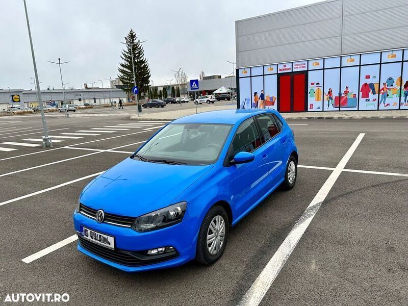 Albastru Utilizat 2016 VW Polo Trendline | 7.300 EUR (Preț OK) - Imagine 1/4