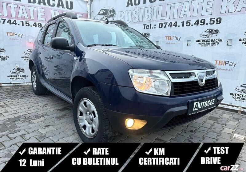 Albastru Utilizat 2012 Dacia Duster SUV | 6.660 EUR (Preț bun) - Imagine 1/4