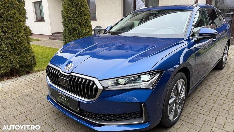 Culoarealbastru Nouă 2025 Skoda Superb Style Break | 45.100 EUR - Imagine 1/4