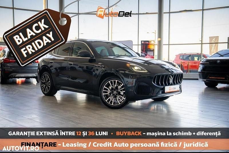 Culoarenegru Utilizat 2023 Maserati Grecale GT SUV | 54.998 EUR - Imagine 1/4