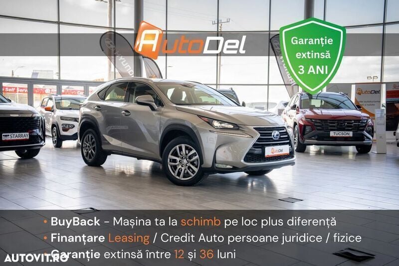 Gri Utilizat 2016 Lexus NX300h Business Edition SUV | 19.999 EUR (Preț bun) - Imagine 1/4