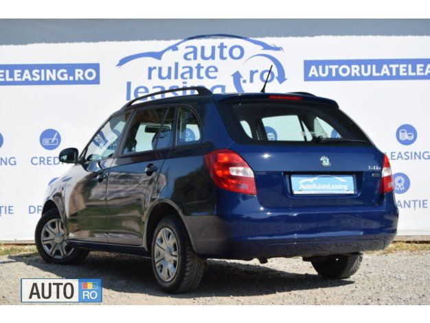 Second-hand Skoda Fabia 75 CP (55 kW) 2013 Albastru