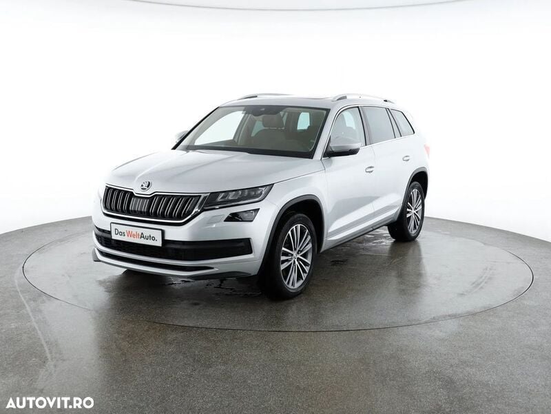 Argint Utilizat 2021 Skoda Kodiaq LAURIN & KLEMENT SUV | 33.046 EUR (Preț OK) - Imagine 1/4