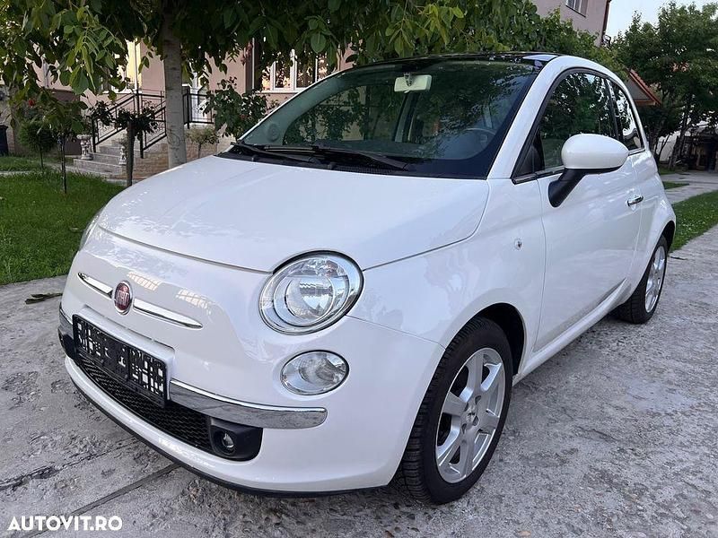 Alb Utilizat 2015 Fiat 500C Pop Star Cabrio | 6.590 EUR - Imagine 1/4