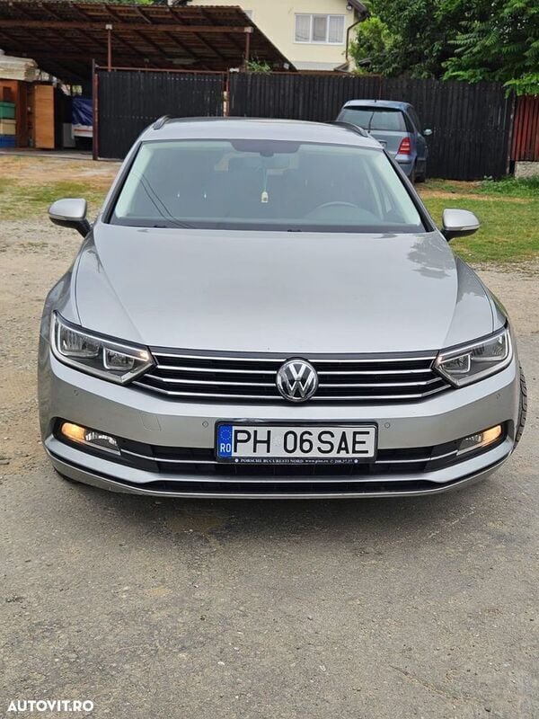Gri Utilizat 2015 VW Passat Break | 8.990 EUR (Super Preț) - Imagine 1/4