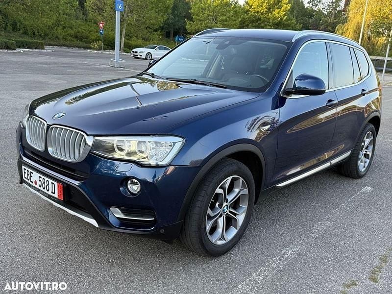 Culoarealbastru Utilizat 2014 BMW X3 xLine SUV | 14.500 EUR (Preț bun) - Imagine 1/4