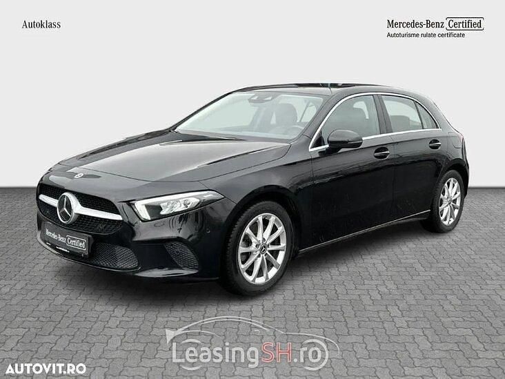 Negru Utilizat 2020 Mercedes A220 Hatchback | 27.949 EUR (Super Preț) - Imagine 1/4