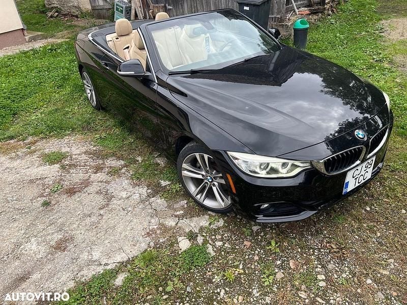 Second-hand BMW 428 Sport Line 245 CP (180 kW) 2016 Culoarenegru Cabrio