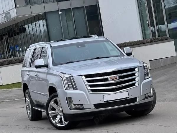 Gri Second-hand 2015 Cadillac Escalade SUV | 34.900 EUR - Imagine 1/4