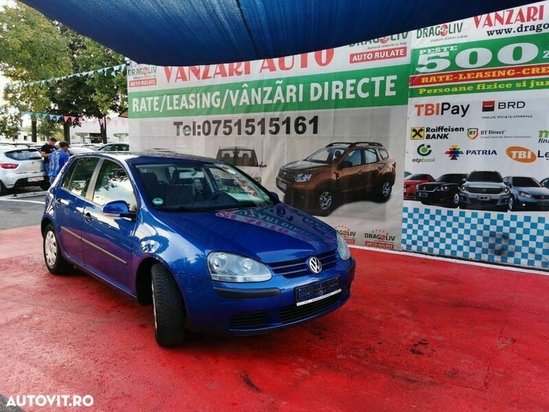Albastru Utilizat 2004 VW Golf IV Hatchback | 2.799 EUR (Puțin scump) - Imagine 1/4