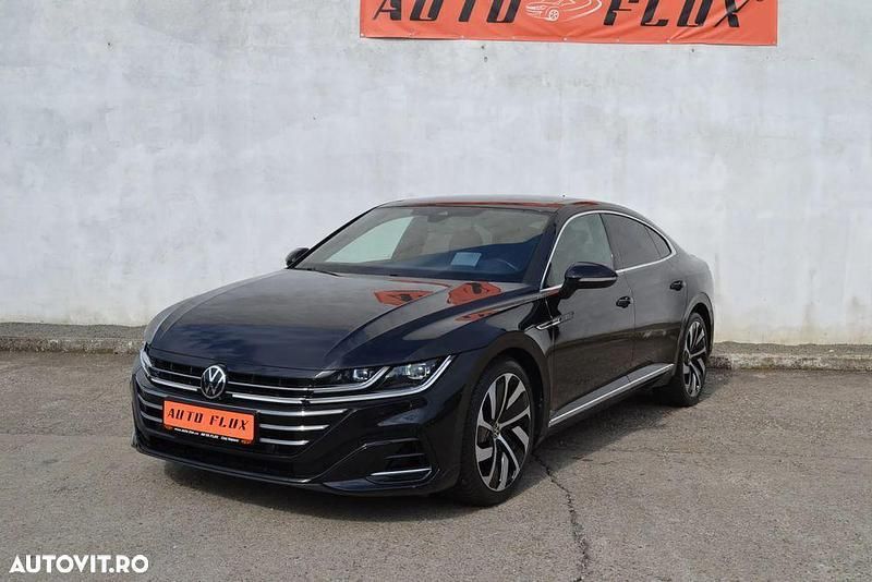 Negru Utilizat 2021 VW Arteon R-line Berlinǎ | 35.990 EUR (Puțin scump) - Imagine 1/4