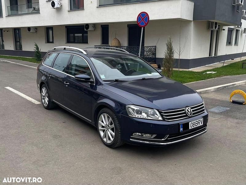 Second-hand VW Passat Highline 170 CP (125 kW) 2011 Culoarealbastru Break