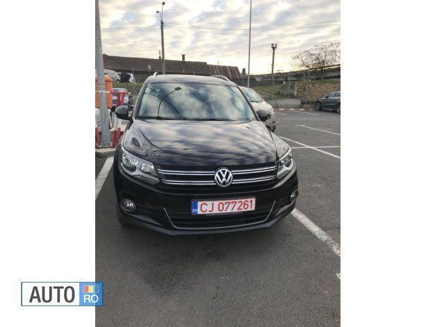 Negru Utilizat 2013 VW Tiguan SUV | 15.250 EUR (Scump) - Imagine 1/4