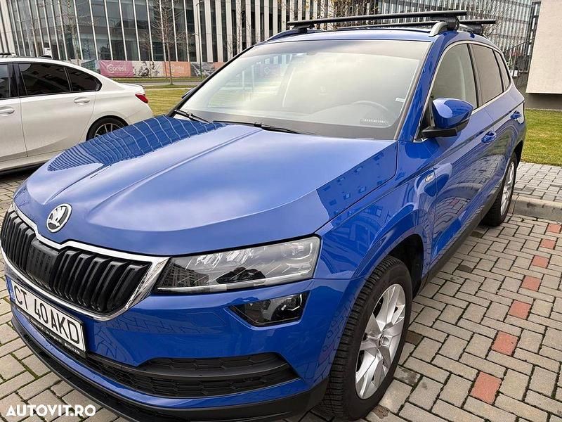 Culoarealbastru Utilizat 2019 Skoda Karoq SUV | 19.500 EUR (Preț OK) - Imagine 1/4