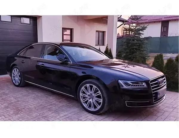 Negru Second-hand 2014 Audi A8 Berlinǎ | 23.990 EUR (Preț OK) - Imagine 1/4