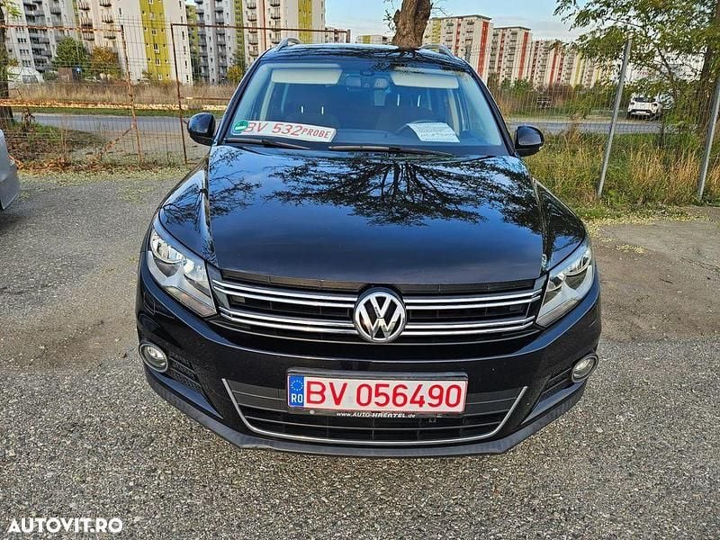 Culoarenegru Utilizat 2013 VW Tiguan Sportline SUV | 10.999 EUR (Preț OK) - Imagine 1/4