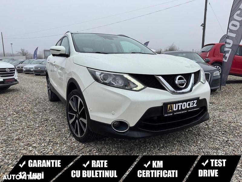 Culoarealb Utilizat 2016 Nissan Qashqai Tekna+ SUV | 10.990 EUR (Super Preț) - Imagine 1/4