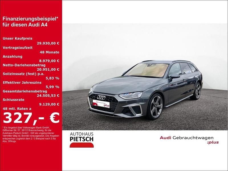 Utilizat 2021 Audi A4 S-Line Break | 32.319 EUR - Imagine 1/1