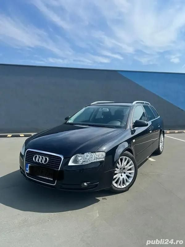 Negru Utilizat 2007 Audi A4 Break | 2.895 EUR (Preț bun) - Imagine 1/4