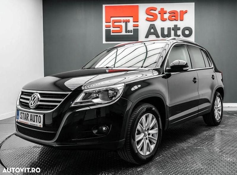 Negru Utilizat 2012 VW Tiguan Sportline SUV | 9.490 EUR (Preț OK) - Imagine 1/4