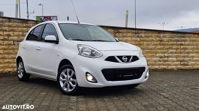 Alb Utilizat 2014 Nissan Micra Acenta Hatchback | 3.290 EUR (Preț OK) - Imagine 1/4