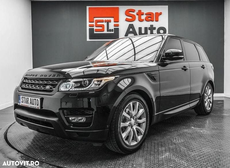 Negru Utilizat 2018 Land Rover Range Rover Sport HSE Dynamic SUV | 22.490 EUR (Super Preț) - Imagine 1/4
