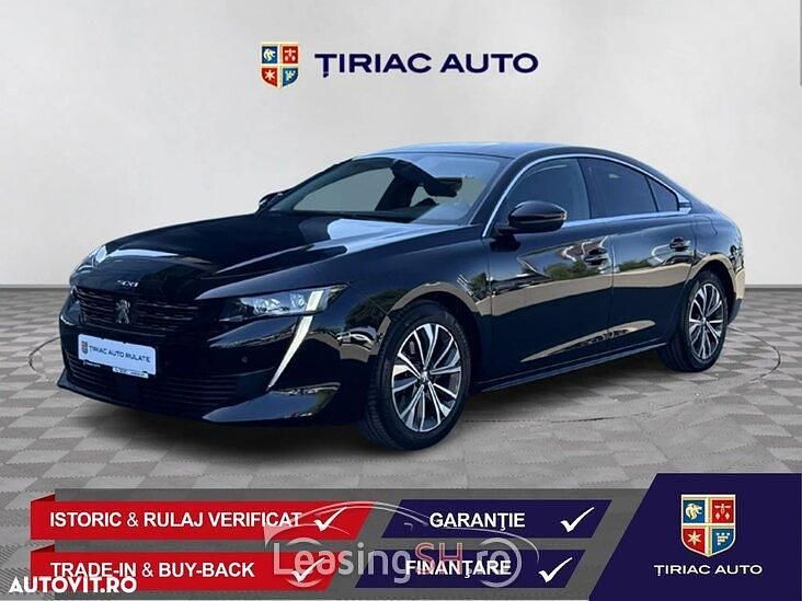 Negru Utilizat 2020 Peugeot 508 Allure Berlinǎ | 19.900 EUR (Preț OK) - Imagine 1/4