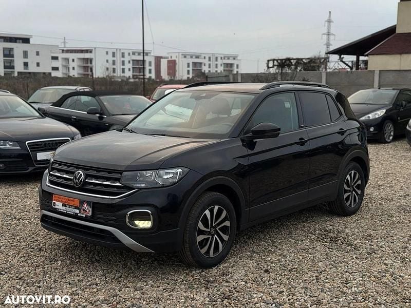 Culoarenegru Utilizat 2021 VW T-Cross Active SUV | 13.900 EUR (Super Preț) - Imagine 1/4