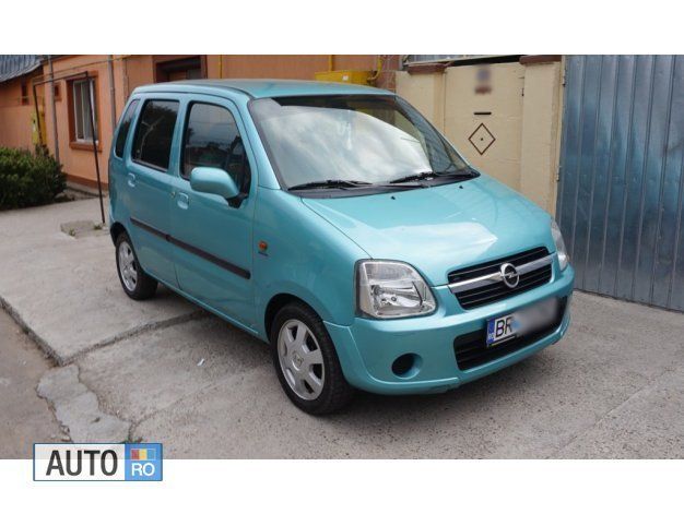 Second-hand Opel Agila 75 CP (55 kW) 2004 Albastru marin Hatchback