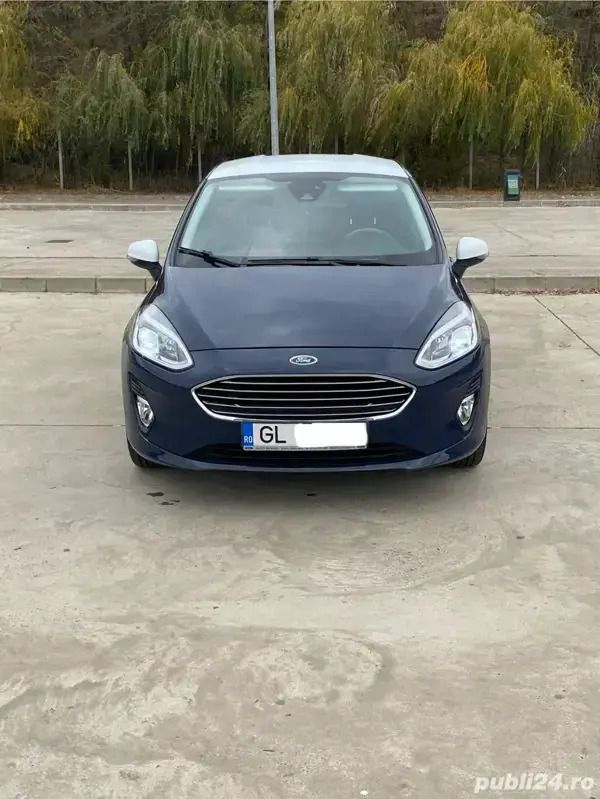 Second-hand Ford Fiesta Titanium 100 CP (73 kW) 2018 Albastru Hatchback