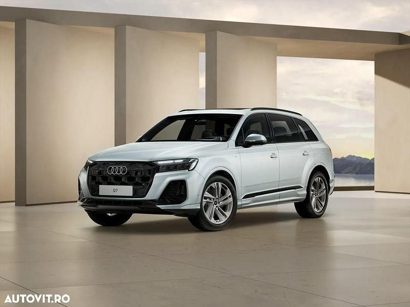 Culoareargint Utilizat 2024 Audi Q7 S-Line SUV | 65.500 EUR - Imagine 1/4