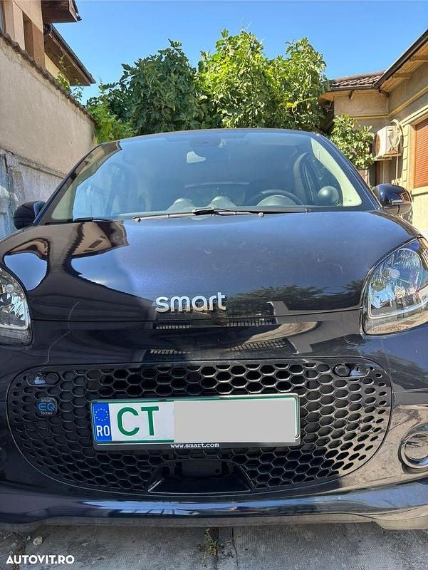 Culoarealbastru Utilizat 2023 Smart ForTwo Electric Drive Passion Cabrio | 18.500 EUR - Imagine 1/4