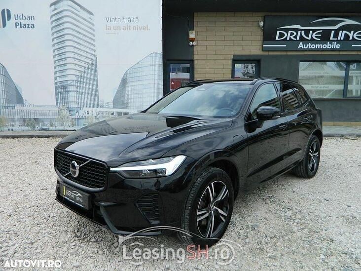 Negru Utilizat 2022 Volvo XC60 R-Design SUV | 39.949 EUR (Puțin scump) - Imagine 1/4