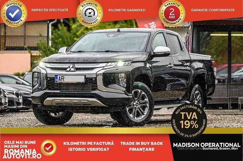 Culoarenegru Utilizat 2020 Mitsubishi L200 Intense Pickup | 25.410 EUR (Preț OK) - Imagine 1/4