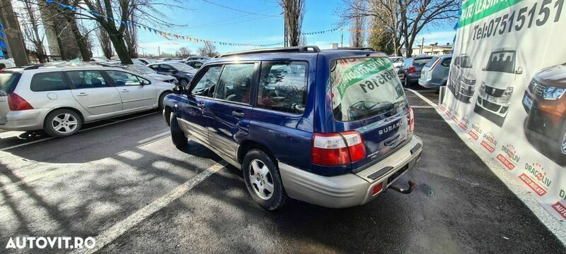 Second-hand Subaru Forester 125 CP (91 kW) 2002 Albastru SUV
