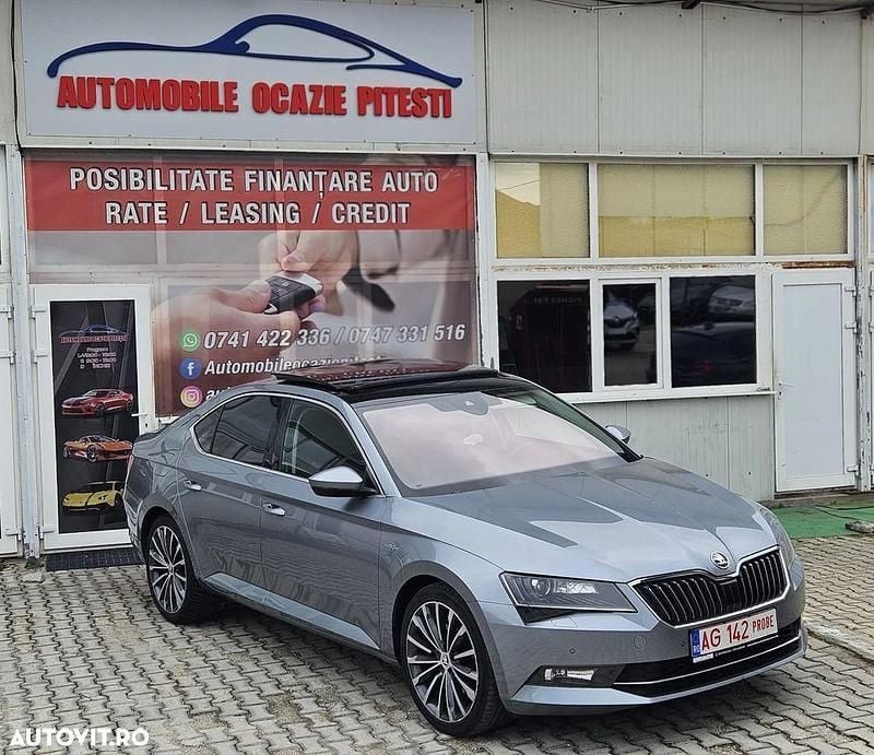 Gri Utilizat 2018 Skoda Superb LAURIN & KLEMENT Berlinǎ | 19.500 EUR (Preț bun) - Imagine 1/4