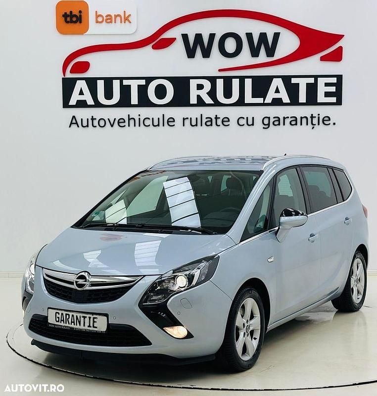 Culoarealbastru Utilizat 2014 Opel Zafira Monovolum | 7.490 EUR (Preț OK) - Imagine 1/4