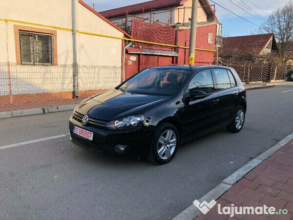 Negru Utilizat 2010 VW Golf VI Berlinǎ | 5.750 EUR (Puțin scump) - Imagine 1/4