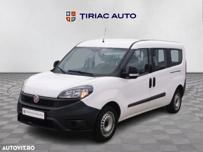 Alb Utilizat 2018 Fiat Doblò Easy Monovolum | 9.900 EUR - Imagine 1/4