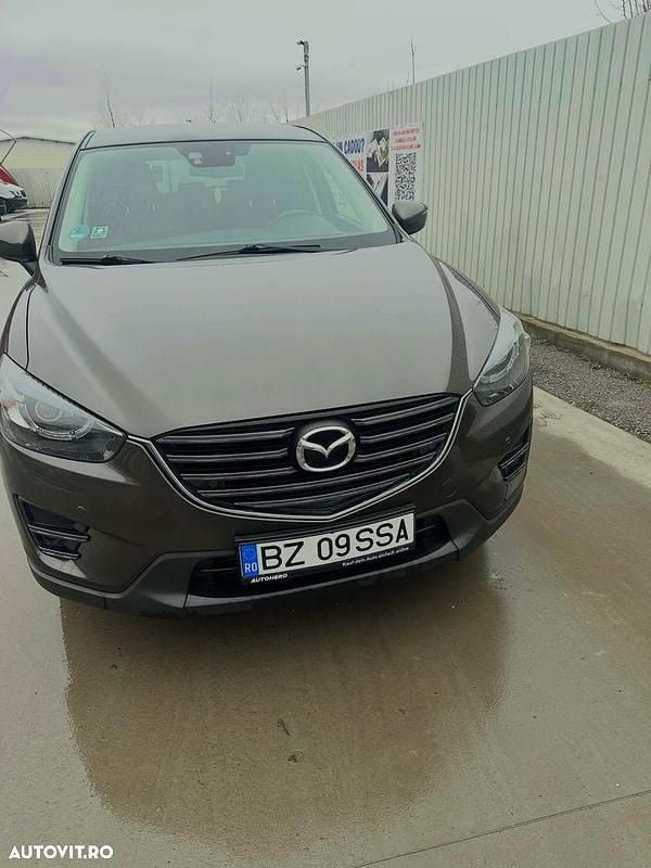 Second-hand Mazda CX-5 Exclusive-Line 149 CP (109 kW) 2017 Culoaremaro SUV