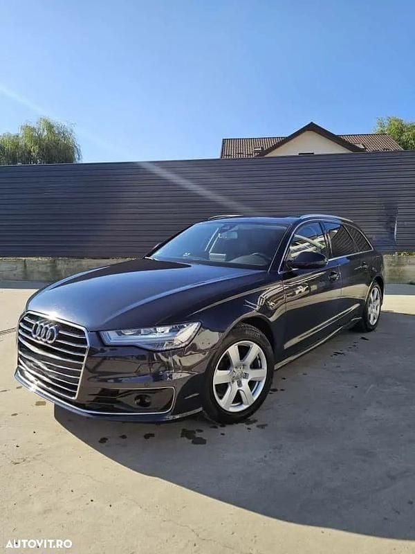 Culoarealbastru Utilizat 2016 Audi A6 Sport Break | 17.799 EUR (Preț OK) - Imagine 1/4