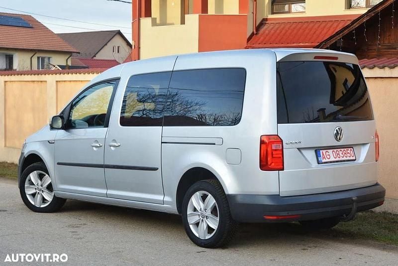 Second-hand VW Caddy 150 CP (110 kW) 2017 Culoareargint Monovolum
