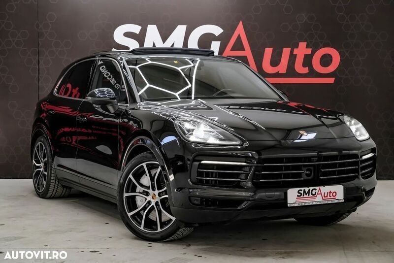 Negru Utilizat 2019 Porsche Cayenne S SUV | 48.990 EUR (Preț OK) - Imagine 1/4