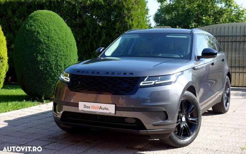 Gri Utilizat 2019 Land Rover Range Rover Velar SE SUV | 35.990 EUR (Preț OK) - Imagine 1/4